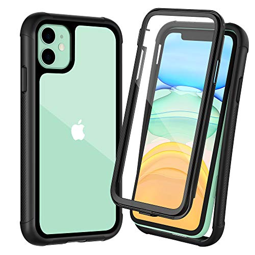 Product Cover OTBBA iPhone 11 Case, Full-Body with Built-in Screen Protector Heavy Drop Protection Shock Absorption Cover Case Designed for iPhone 11 - 6.1 inch