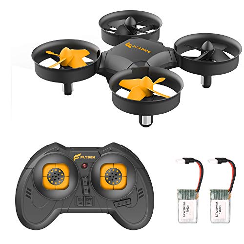 Product Cover A11 Mini Drone for Kids and Beginners, RC Helicopter Quadcopter with Auto Hovering, Headless Mode, 3D Flip, Rotation, Extra Batteries and Remote Control-Black
