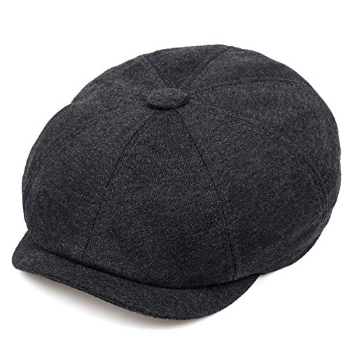 Product Cover VORON Newsboy hat Men Adjustable Newsboy Cap Cotton Autumn and Winter Driving hat Men's hat