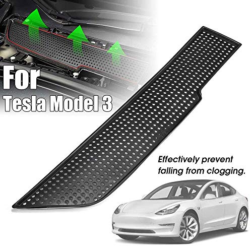 Product Cover FOONEE for Tesla Model 3 Accessories Air Flow Vent Protection Cover,Air Intake Grille Inlet Cover for Tesla Model 3