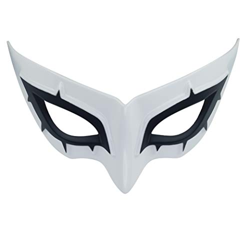 Product Cover Persona Series Mask, Joker/Fox/Skull/Queen/Panther Resin Mask For Halloween Costume Accessory (A)