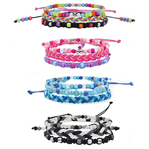 Product Cover FROG SAC 12 PCS String Friendship Bracelets for Girls, Stretch Girl Bracelets