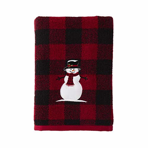 Product Cover SKL Home by Saturday Knight Ltd. Woodland Winter Bath Towel, Red