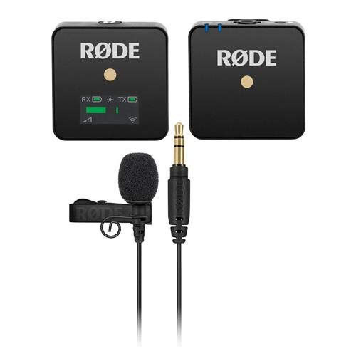 Product Cover Rode Microphones Wireless GO Compact Microphone System Includes Tansmitter and Receiver Microphones Lavalier GO Professional-Grade Microphone