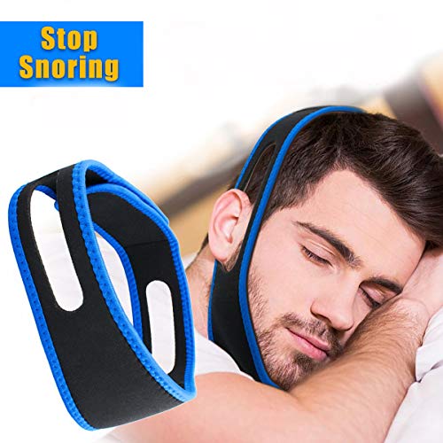 Product Cover Snoring Solution,Anti Snoring Chin Strap Anti Snoring Devices Effective Stop Snoring Chin Strap for Women Men Adjustable Snore Reduction Snore Stopper Chin Straps Advanced Sleep Aids for Better Sleep