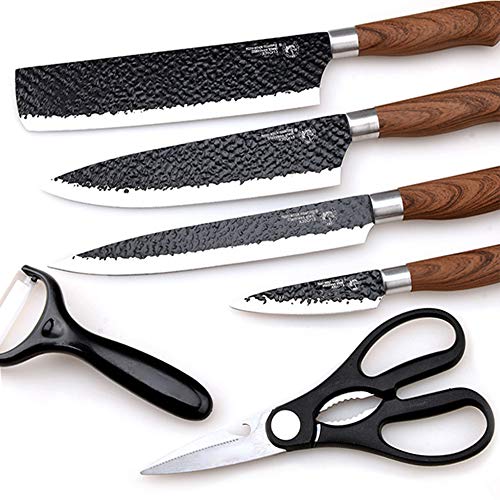 Product Cover 6 Pieces Kitchen Knife Set, Non-stick Professional Chef's Knives