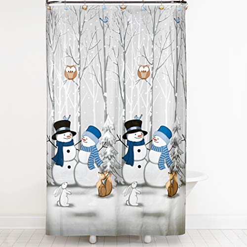 Product Cover SKL Home by Saturday Knight Ltd. Winter Friends Shower Curtain, Gray