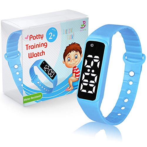 Product Cover Potty Training Watch, Upgraded with 16 Alarms and Child-Lock Feature, Water Resistant Potty Watch That Reminds Kids to go to Toilet - Toddlers Silicone Bracelet & Watch