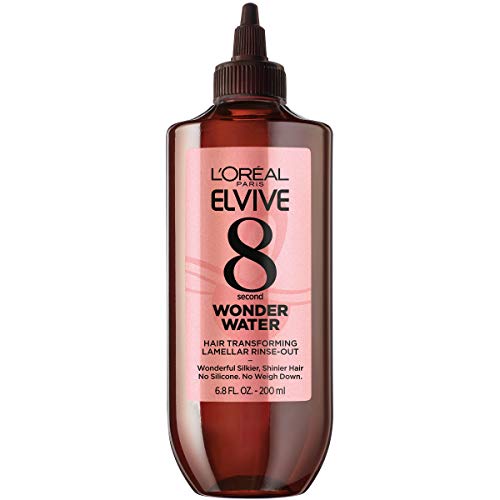 Product Cover L'Oreal Paris Elvive 8 Second Wonder Water Lamellar, Rinse Out Moisturizing Hair Treatment for silky, shiny looking hair, 6.8 fl. oz.