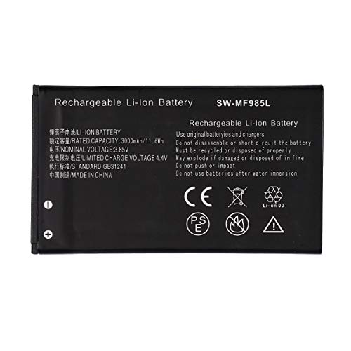 Product Cover SWARK Battery Compatible with ZTE MF985 AT&T Velocity 2 Hotspot Li3930T44P4h794659