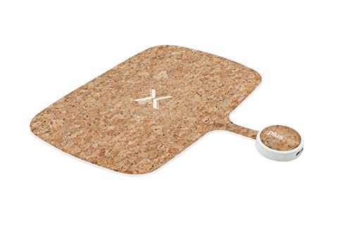 Product Cover Plusus Xpad Wireless Charging Pad - Eco Friendly Cork - World's thinnest & First Ever Flexible Design
