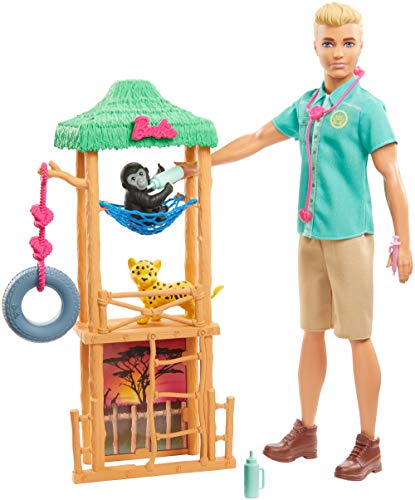 Product Cover Barbie Ken Wildlife Vet Playset with Doll and Accessories