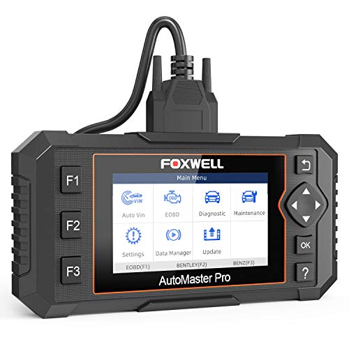 Product Cover FOXWELL NT624 Elite OBD2 Scanner Automotive Code Reader Diagnostic Scan Tool with Oil Reset and EPB Service for Check Engine Transmission ABS SRS EPS Body Control Systems