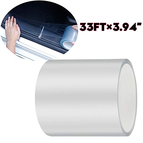 Product Cover Car Door Edge Protection Strips, Invisible Anti-Collision Self Adhesive Seal Strip, Transparent Anti-Scratch Universal Door Edge Guard Protector, Protect the Car Body and Door (33Ft x 3.94