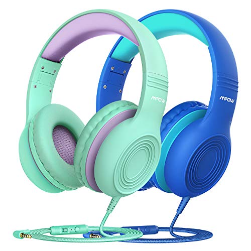 Product Cover Mpow CH6 [2 Pack] Kids Headphones with Safety 85dB Volume Limited, Wired On-Ear Headsets for Kids, Food Grade Silicone, Lightweight, Comfortable Children Headphones for School