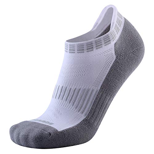 Product Cover Wool Running Socks - Blister Resist No Show Low Cut Moisture Wicking Running Athletic Socks for Men and Women