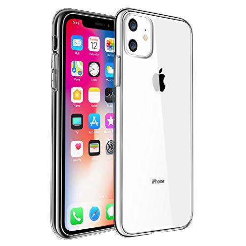 Product Cover VEGOLS Compatible with iPhone 11 Case, Ultra Thin TPU Soft Slim Fit Clear iPhone 11 Cover Cases for iPhone 11 (6.1 Inch 2019), Crystal Clear