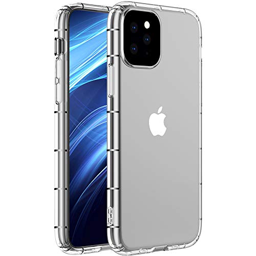 Product Cover InUnion Crystal Clear Slim case for iPhone 11 Pro Max TPU case Better Than Silicone Cover Supports Wireless Charger Apple Phone Thin Cases iPhone 11 Pro Max 6.5 inch