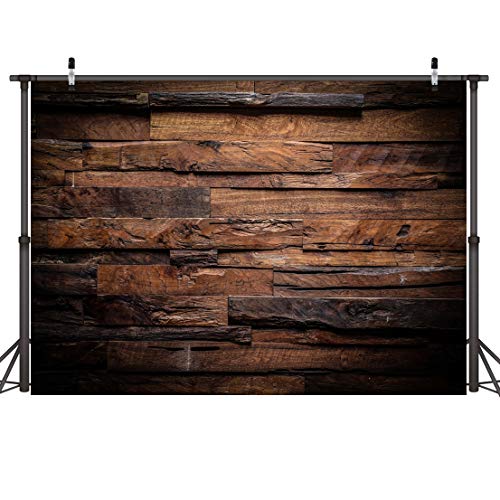 Product Cover CYLYH 8x6ft Brown Wood Backdrop for Photography Customized Vintage Background for Photo Studio Props D104