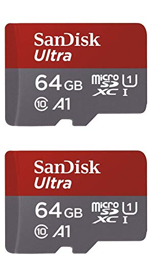 Product Cover SanDisk 64GB X2 (128GB) MicroSD HC Ultra Uhs-1 Memory Card