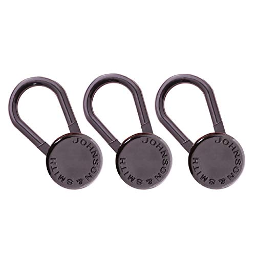 Product Cover Pant Button Extenders by Johnson & Smith | Flexible Button Extender for Pants | Pack of 3