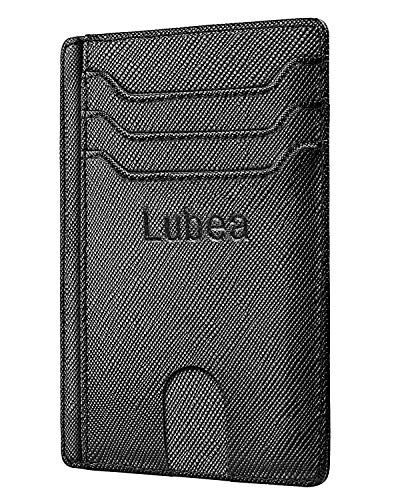 Product Cover Slim Minimalist Men's Wallet, Lubea Small RFID Blocking Front Pocket Card Case for Men