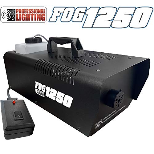 Product Cover 1250 Watt Fog Machine - W/Remote - Impressive 8,000 Cubic ft. per minute - Adkins Professional Lighting FOG1250