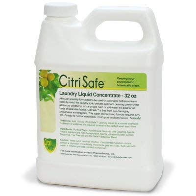 Product Cover CitriSafe Laundry Liquid Concentrate, Nature's Shield, 32 oz. Environmentally-Friendly, Super Concentrated
