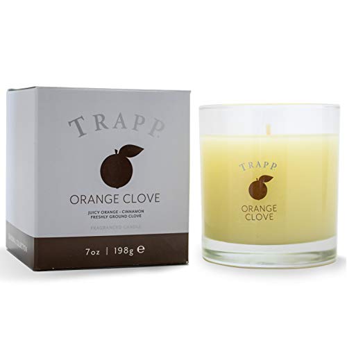 Product Cover Trapp Seasonal Collection 7oz Poured Scented Candle, Orange Clove