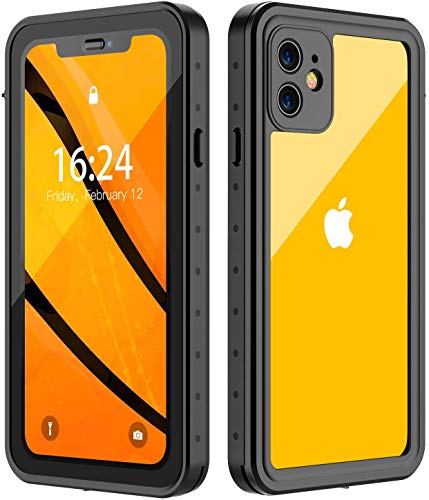 Product Cover Nineasy iPhone 11 Waterproof Case iPhone 11 Case, 360° Full Body Protection Built in Screen Protector Underwater Cover IP68 Certified Shockproof Case for iPhone 11(6.1inch)