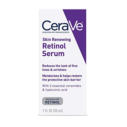 Product Cover CeraVe Anti Aging Retinol Serum for Face | 1 Ounce | Cream Serum for Smoothing Fine Lines | Fragrance Free