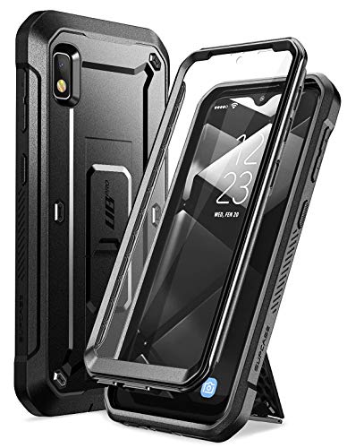 Product Cover SupCase Unicorn Beetle Pro Series Designed for Samsung Galaxy A10e Case(2019 Release), Full-Body Rugged Holster & Kickstand Case with Built-in Screen Protector (Black)