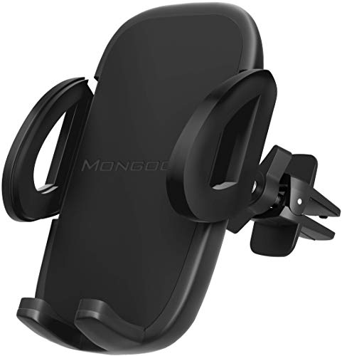 Product Cover 2019 Universal Air Vent Car Phone Mount Holder - Updated Version by Mongoora - for Any Smartphone - Car Cell Phone Holder - Vent Phone Holder - Car Vent Mount - Air Vent Mount Holder - for Women Men.