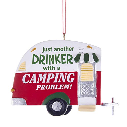 Product Cover The Bridge Collection 'Just Another Drinker with a Camping Problem' Camper Ornament