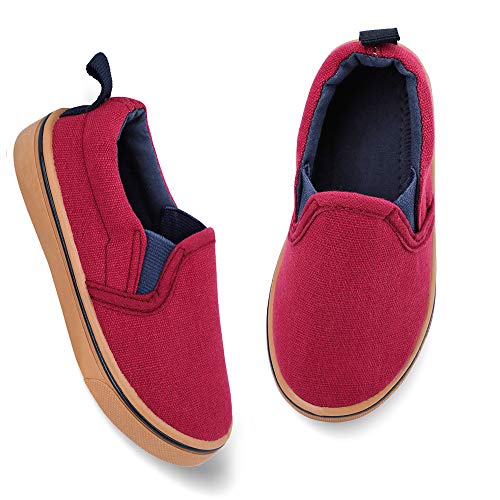 Product Cover okilol Toddler Shoes Slip On Canvas Sneakers for Boys & Girls