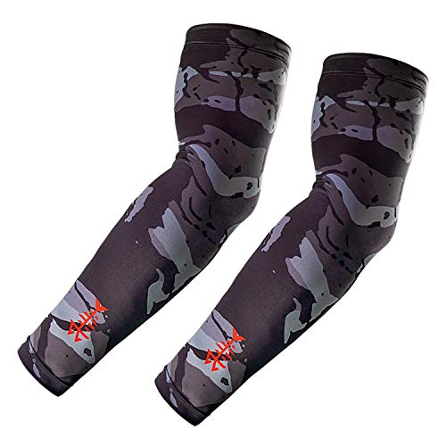 Product Cover Bassdash UPF 50+ UV Protection Arm Sleeves for Men Women Sun Protection Sleeves for Fishing Hunting Kayaking Hiking Cycling Basketball and Other Outdoor Activities, One Pair