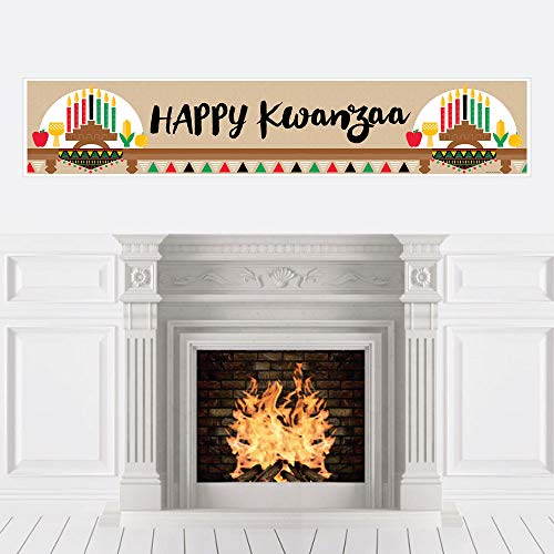 Product Cover Big Dot of Happiness Happy Kwanzaa - African Heritage Holiday Party Decorations Party Banner