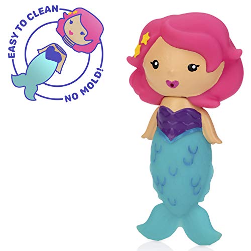 Product Cover Nuby Mermaid Aquatic Bath Squirter Toy, Bpa Free, 6+ Mth