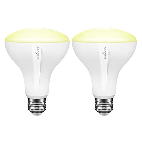 Product Cover Sengled Smart Light Bulb LED Soft White (Hub Required), Smart LED Light 2700K 65W Equivalent BR30 Dimmable, Compatible with Alexa/Echo Plus/SmartThings/Google Assistant/IFTTT, 2 Pack