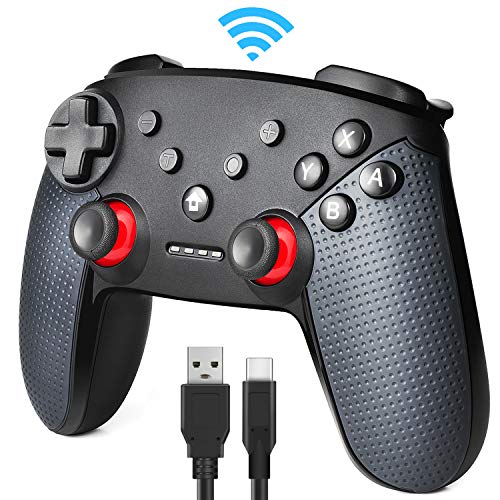 Product Cover Wireless Controller for Nintendo Switch Pro - Sinbadteck Remote Controller for Nintendo Switch Switch pro Console w 6 Axis Gyro Dual Vibration