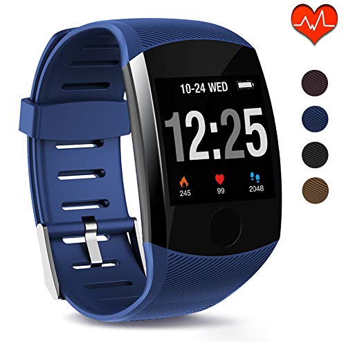 Product Cover HuaWise Fitness Tracker, IP67 Waterproof Fit Watch with Heart Rate Monitor,Sleep Monitor, Pedometer Watch for Women Men Kids