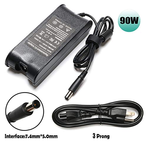 Product Cover 90W AC Adapter Charger Replacement for DELL Latitude E7440 E7450 E6400 E6410 E6420 E6430 E6430s E6440 E6510 E6520 E6530 D610 D620 D630 D820 D830 5590 7404 5424 Rugged Power Cord Laptop