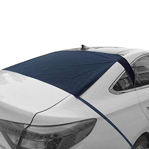 Product Cover MITALOO Rear Windshield Snow Cover All Weather Waterproof Car Snow Cover, Vehicle Ice Removal Sun Shade for Winter Protection Rear Windshield Snow Cover(57'' X35'')