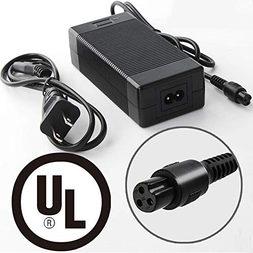 Product Cover CAVALRY CAPITAL UL 42V 2A Power Charger with PowerFast 3-Prong Inline Connetor 0.31inch in Diameter Power Adapter for Pocket Mod,Dirt Quad,and Sports Mod