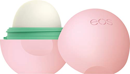 Product Cover eos Natural & Organic Sphere Lip Balm - Apricot | Certified Organic & 100% Natural | Deeply Hydrates and Seals in Moisture | 0.25 oz