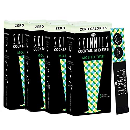Product Cover RSVP Skinnies - 0 Calorie mixers - Mojito Twist, 4-boxes (6 packets per box)