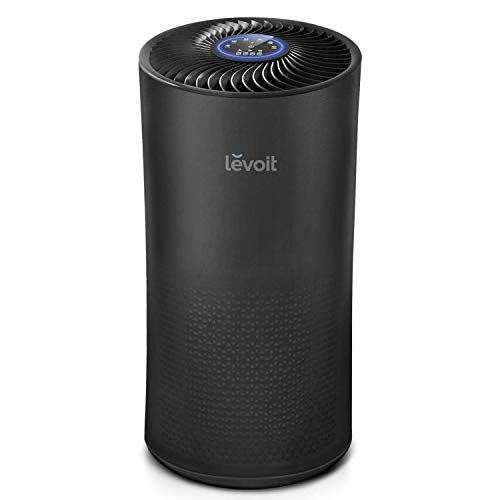 Product Cover LEVOIT Air Purifier for Home Large Room with True HEPA, Filter for Allergies and Pets, Cleaner for Mold, Pollen, Dust, Quiet Odor Eliminators for Bedroom, Smart Sensor, LV-H133 Black