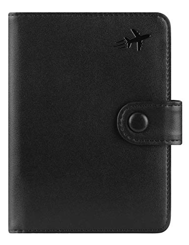 Product Cover Passport Holder Cover Wallet Case for Women Men RFID Blocking Leather Travel Accessories