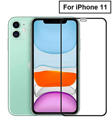 Product Cover ZORDAAR 10D Edge to Edge HD Tempered Glass Supports Face ID Screenguard Compatible with iPhone 11 Tempered Glass.