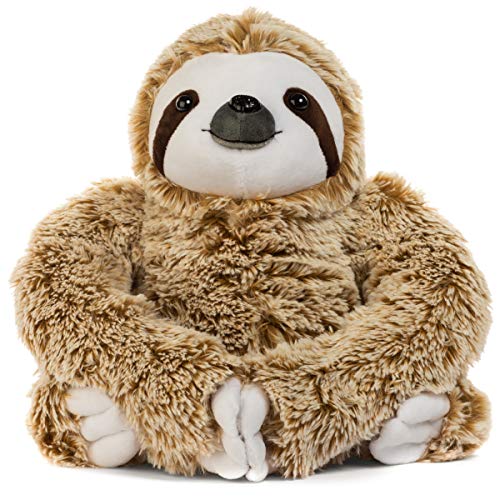 Product Cover Light Autumn Sloth Gifts - Three Toed Sloth Stuffed Animal - Stuffed Sloth- Cute Wild Stuffed Sloth Plush Toy - Perfect Stuffed Animals Gift